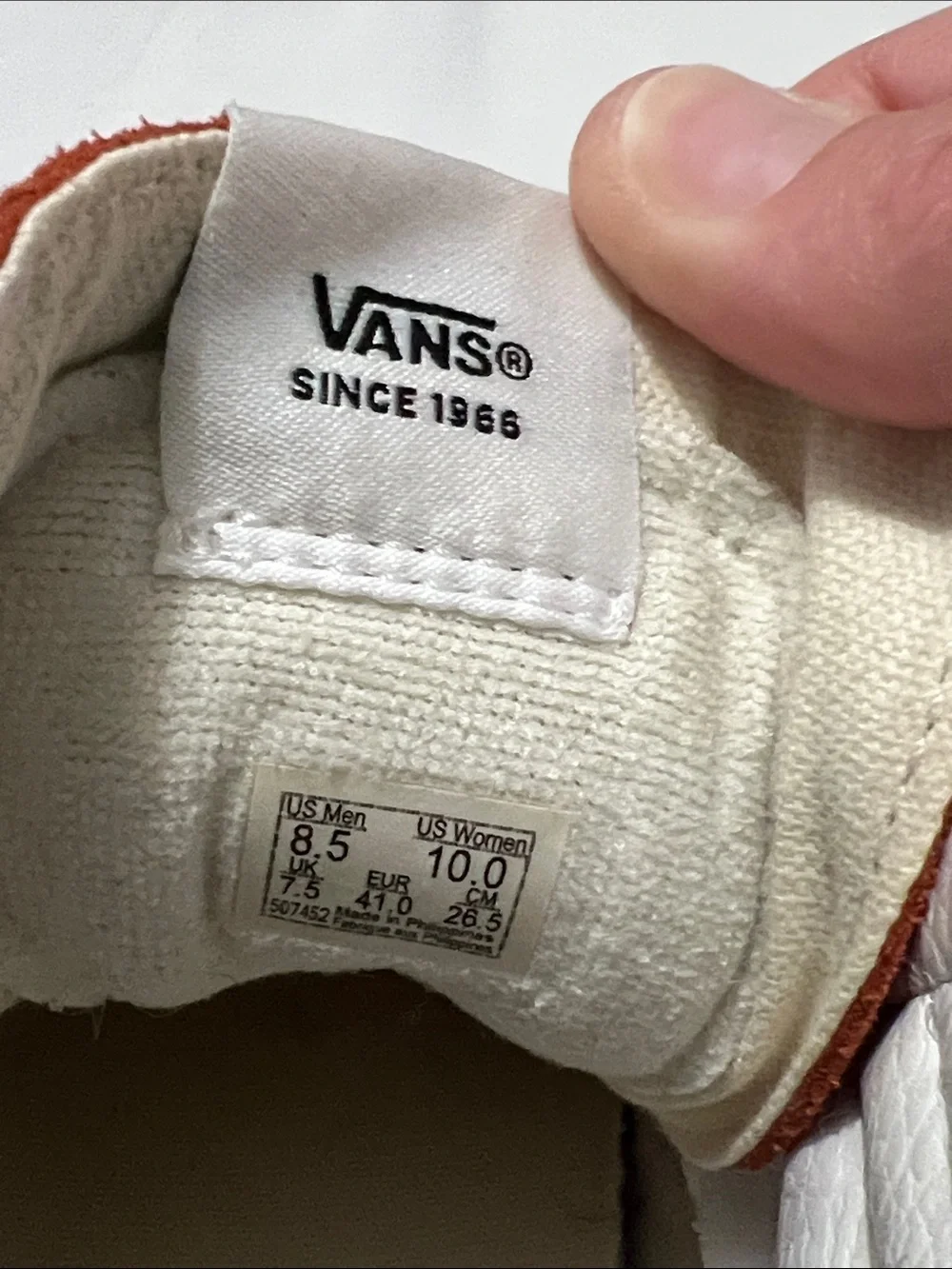 Vans Sk8-Hi Auburn Suede Sneakers